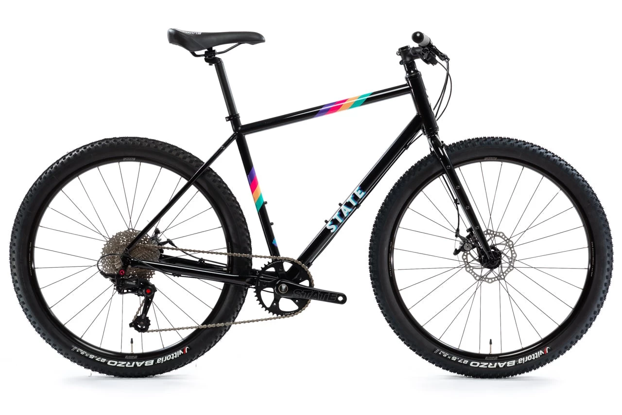 State Bicycle Co. 4130 All-Road - Flat Bar - Fiesta Black (650b), Size 47 2022 2 State Bicycle Co. 4130 All-Road - Flat Bar - Fiesta Black (650b), Size 47 2022 - Image 2