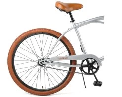 Retrospec Chatham Beach Cruiser 1-Speed 26" - Matte Silver/Cardinal 2021 -Bicycle Shop 9UYrBsl DlzSHLusL8EQiiDVA