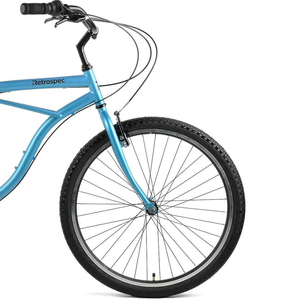 Retrospec Chatham Beach Cruiser 7-Speed 26" - Matte Pacific Blue 2022 4 Retrospec Chatham Beach Cruiser 7-Speed 26" - Matte Pacific Blue 2022 - Image 4