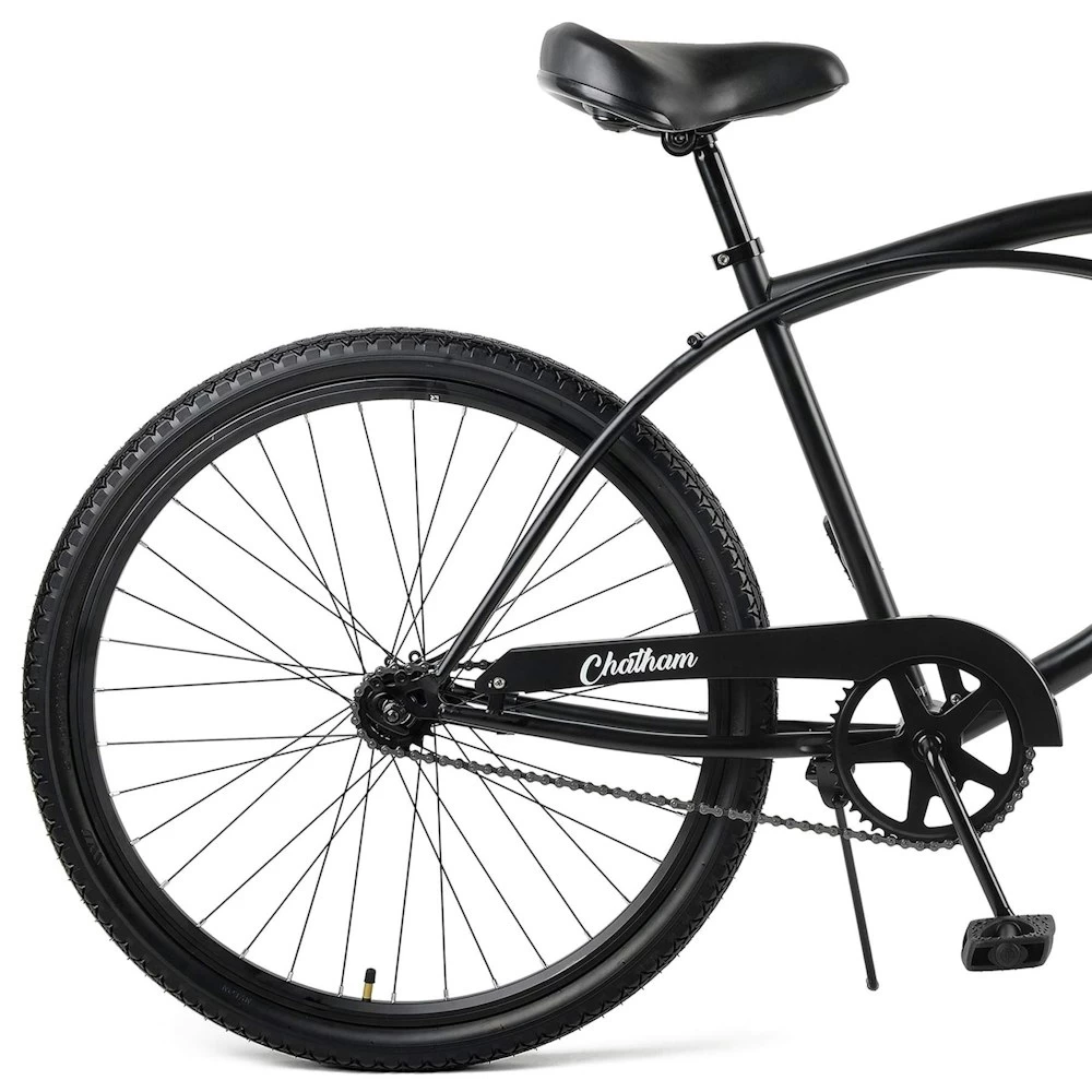 Retrospec Chatham Beach Cruiser 1-Speed 26" - Matte Black 2022 3 Retrospec Chatham Beach Cruiser 1-Speed 26" - Matte Black 2022 - Image 3
