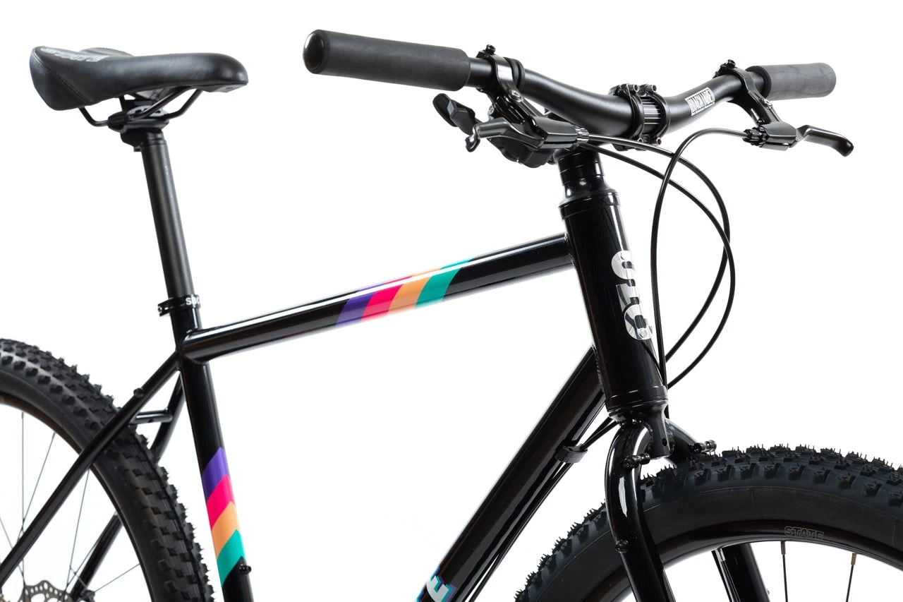 State Bicycle Co. 4130 All-Road - Flat Bar - Fiesta Black (650b), Size 47 2022 6 State Bicycle Co. 4130 All-Road - Flat Bar - Fiesta Black (650b), Size 47 2022 - Image 6