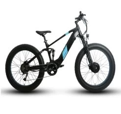 Eunorau DEFENDER-S 1500 Watt 9-Speed AWD E-bike 17" Black 12 Eunorau DEFENDER-S 1500 Watt 9-Speed AWD E-bike 17" Black -Bicycle Shop UnNV4Ui7UUl6g81d7lsb6tTSA