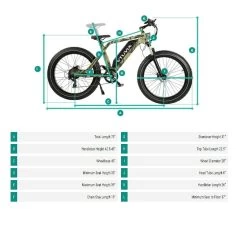 Other VTUVIA SN100 26 Inch Hunting Fat Tire E-Bike -Green 10 Other VTUVIA SN100 26 Inch Hunting Fat Tire E-Bike -Green -Bicycle Shop ZaELlAMHx0 KFXxBBBRb3pdU