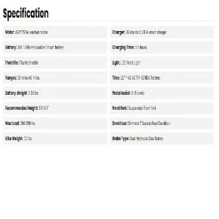 Other VTUVIA SN100 26 Inch Hunting Fat Tire E-Bike -Black -Bicycle Shop bJoHQupHLULyqisH9Y Kp6WeU 1