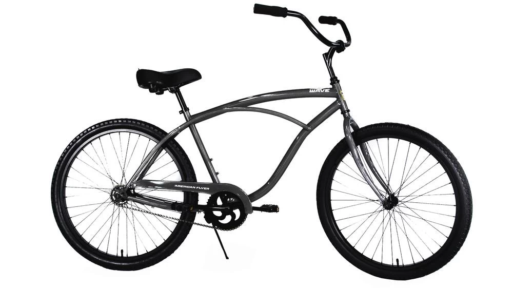 American Flyer AFB Wave 2.0 STD 26 Raw/Black 3-Speed 1 American Flyer AFB Wave 2.0 STD 26 Raw/Black 3-Speed