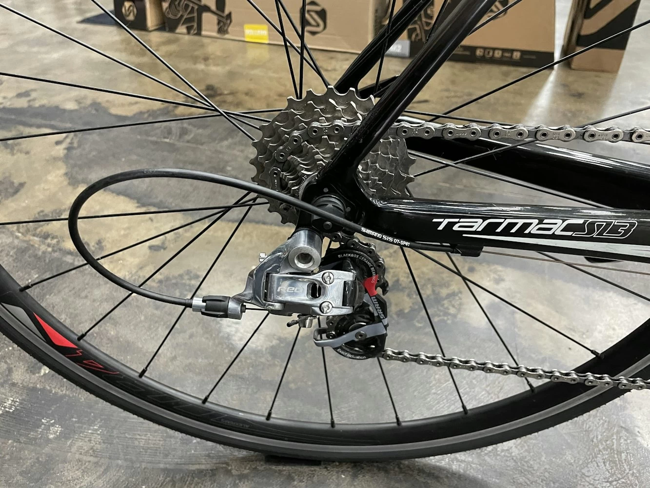 Specialized S-Works Tarmac SL3 Sram Red - 2010 USED 4 Specialized S-Works Tarmac SL3 Sram Red - 2010 USED - Image 4