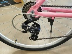 Retrospec Barron Step-Thru Comfort Hybrid Bike 21-Speed - Bubblegum 2022 6 Retrospec Barron Step-Thru Comfort Hybrid Bike 21-Speed - Bubblegum 2022 -Bicycle Shop eUfR9bBNC3f5AZeXfLNZ ApZQ