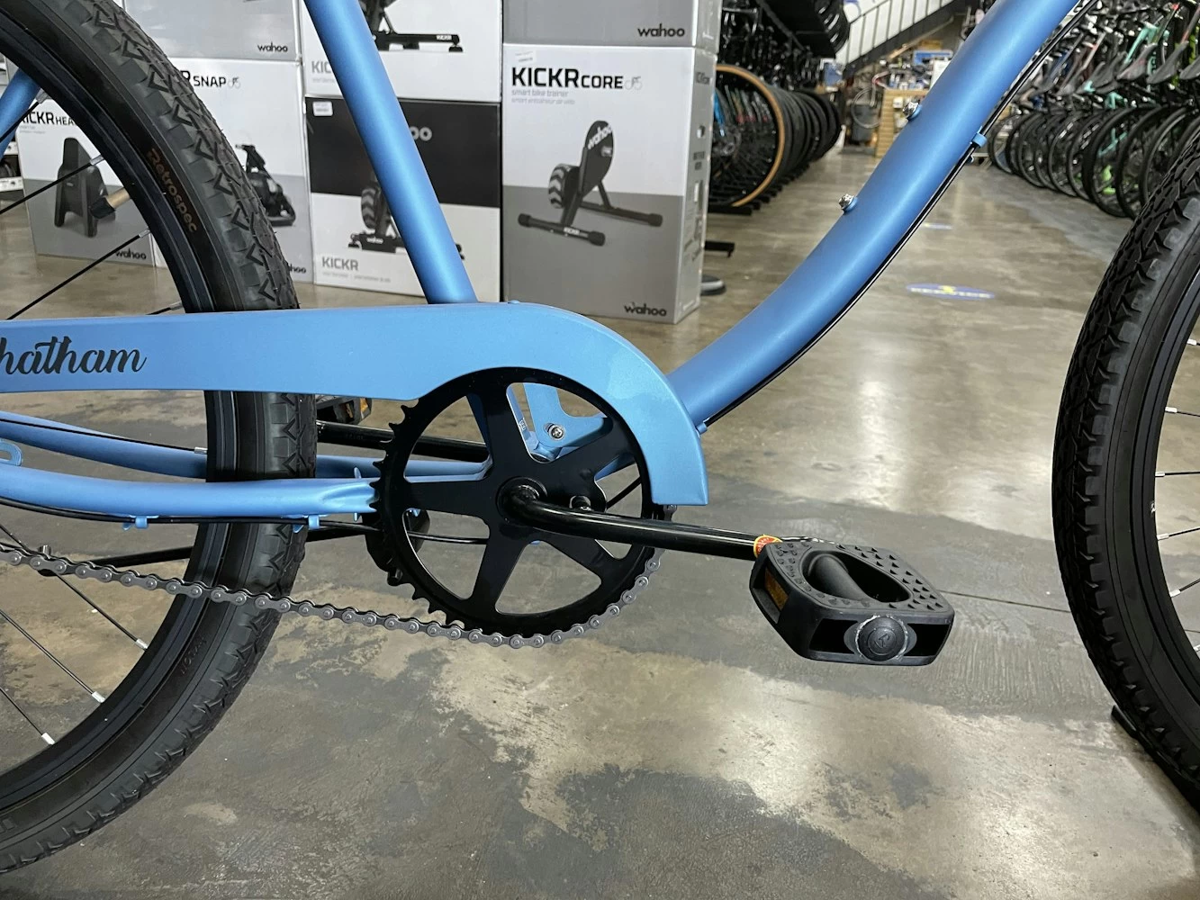 Retrospec Chatham Beach Cruiser 3-Speed 26" - Matte Pacific Blue 2022 4 Retrospec Chatham Beach Cruiser 3-Speed 26" - Matte Pacific Blue 2022 - Image 4