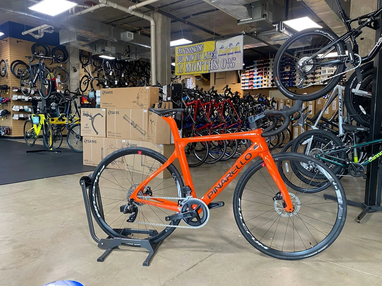 Pinarello Paris SRAM Rival ETap AXS - Orange 2022