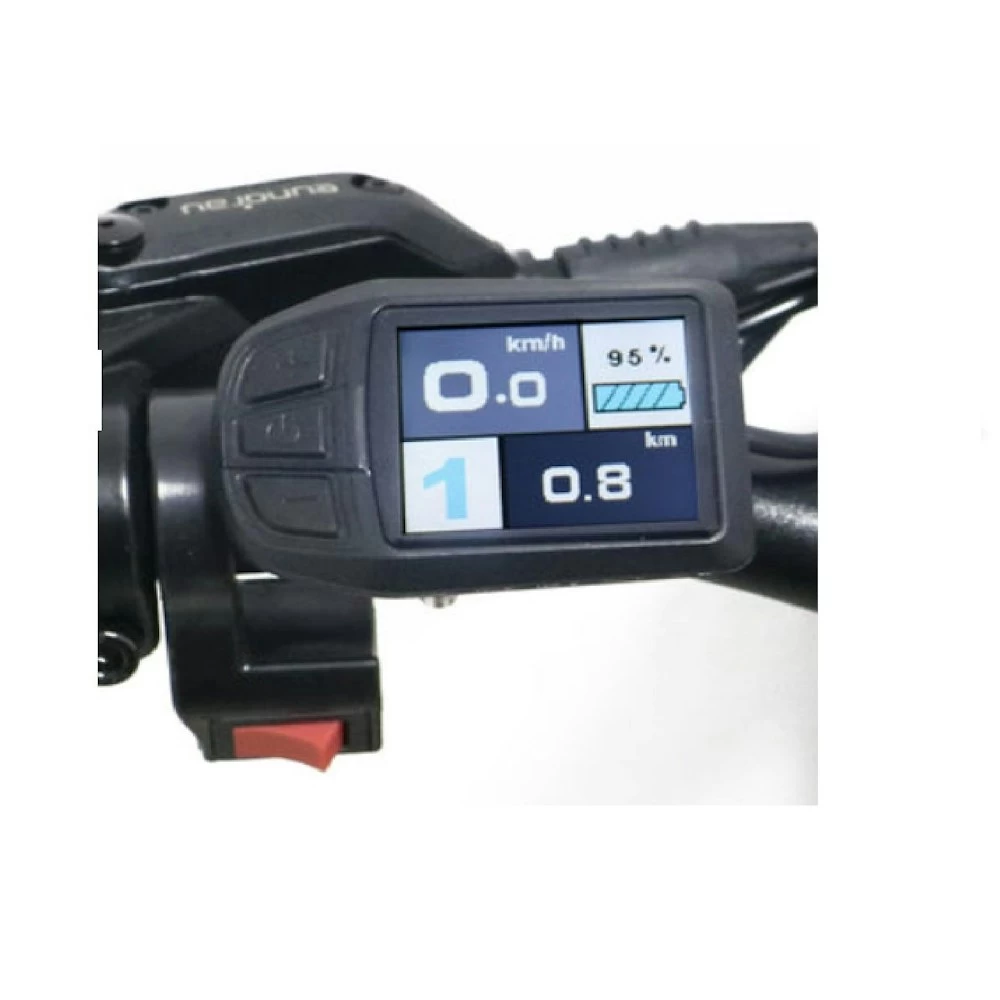 Eunorau DEFENDER-S 1500 Watt 9-Speed AWD E-bike 17" Black 7 Eunorau DEFENDER-S 1500 Watt 9-Speed AWD E-bike 17" Black - Image 7